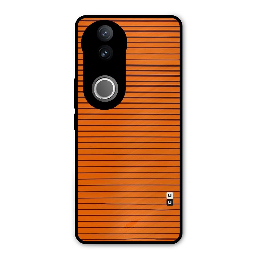 Trippy Stripes Metal Back Case for Vivo V50e