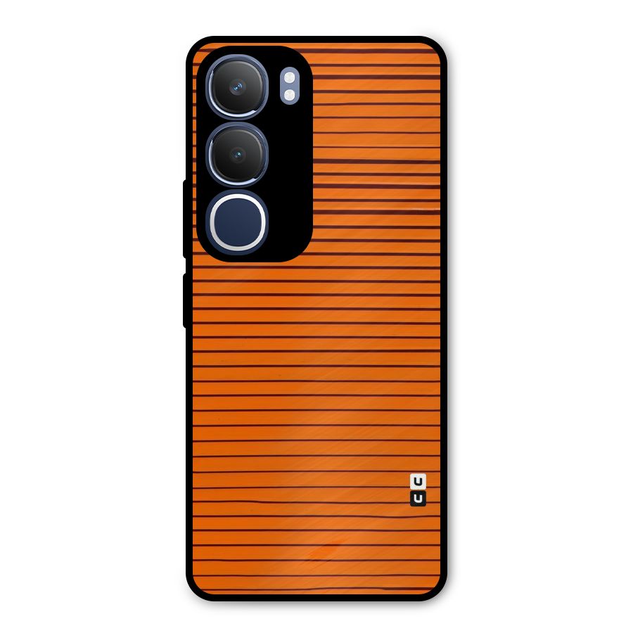 Trippy Stripes Metal Back Case for Vivo Y29