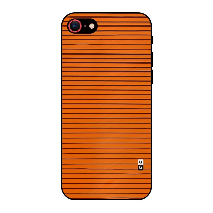 Trippy Stripes Metal Back Case for iPhone SE 2020