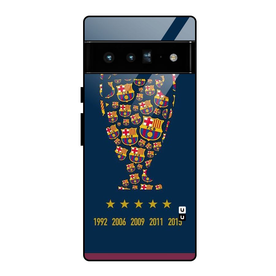 Trophy Team Glass Back Case for Google Pixel 6 Pro