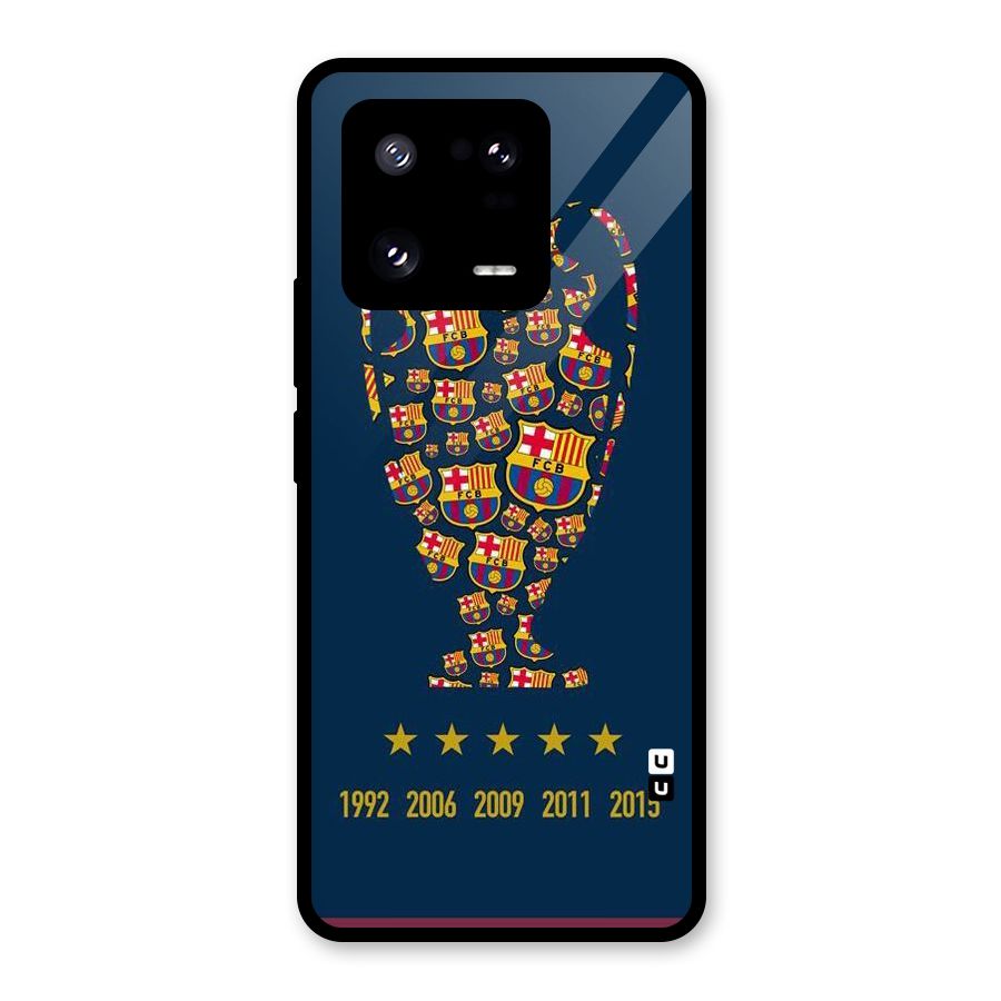 Trophy Team Glass Back Case for Xiaomi 13 Pro