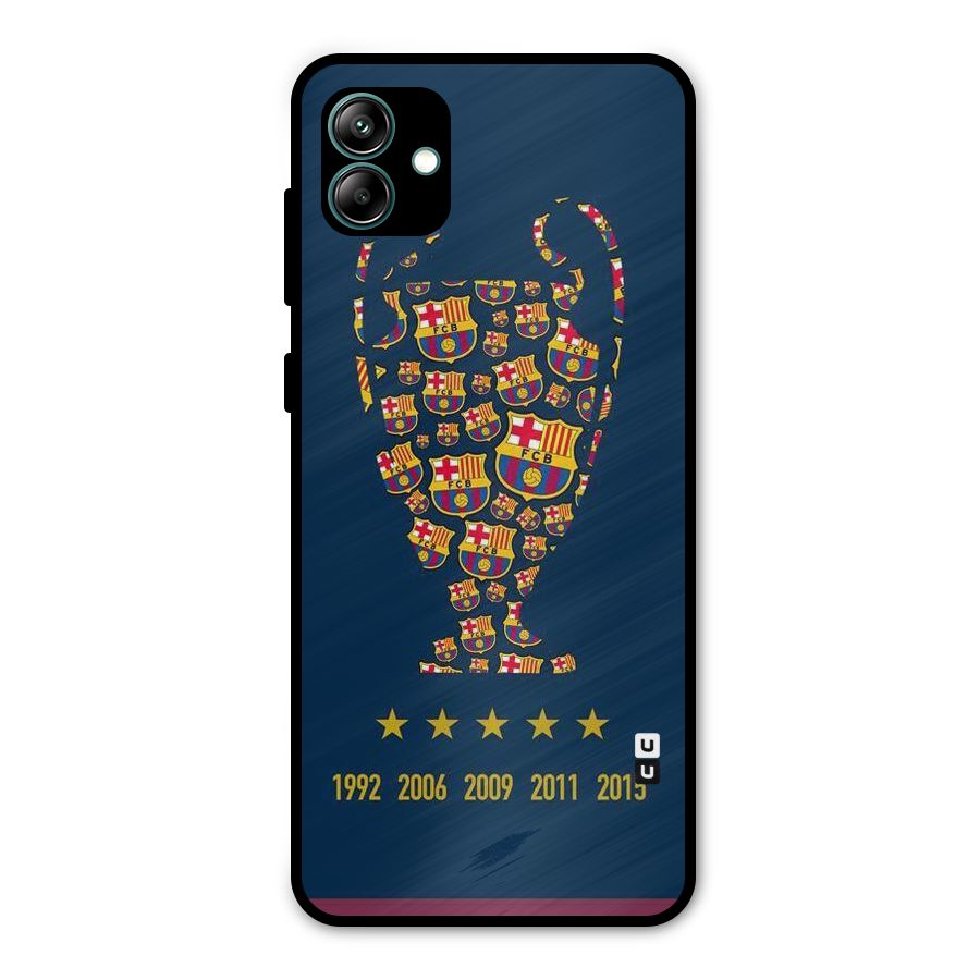 Trophy Team Metal Back Case for Galaxy A04