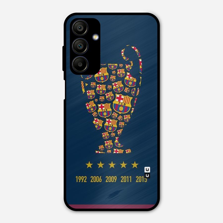 Trophy Team Metal Back Case for Galaxy A15 5G