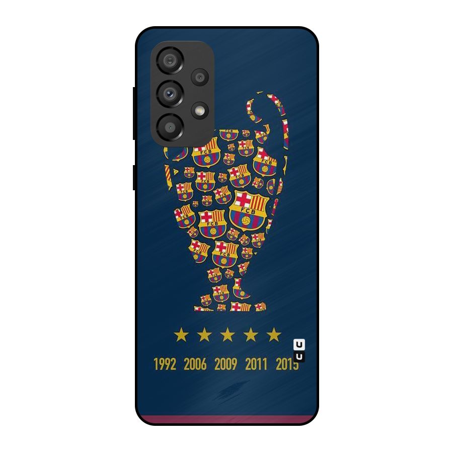 Trophy Team Metal Back Case for Galaxy A33 5G