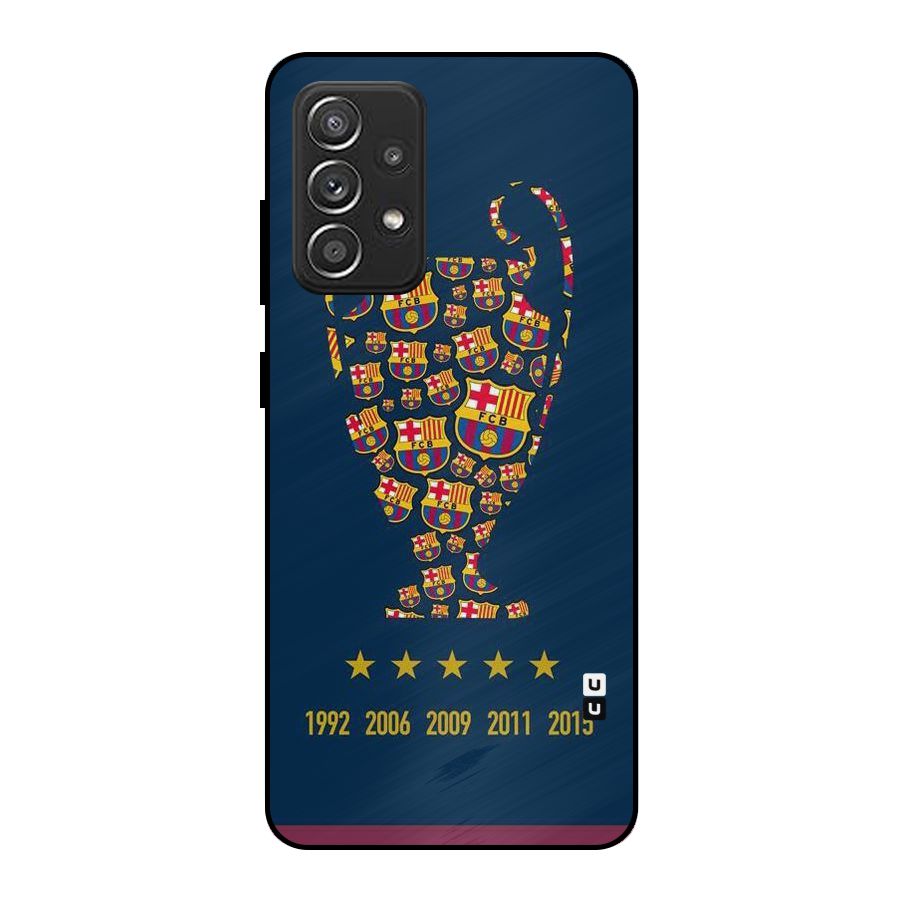 Trophy Team Metal Back Case for Galaxy A52s 5G