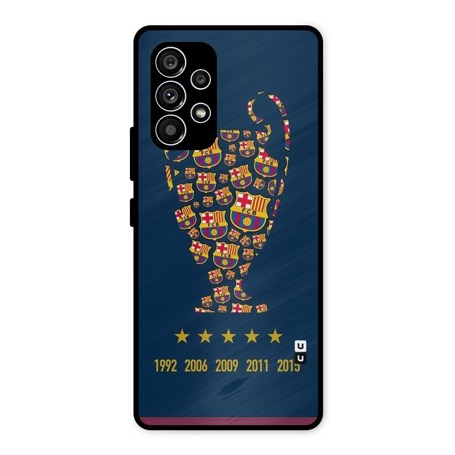 Trophy Team Metal Back Case for Galaxy A53 5G