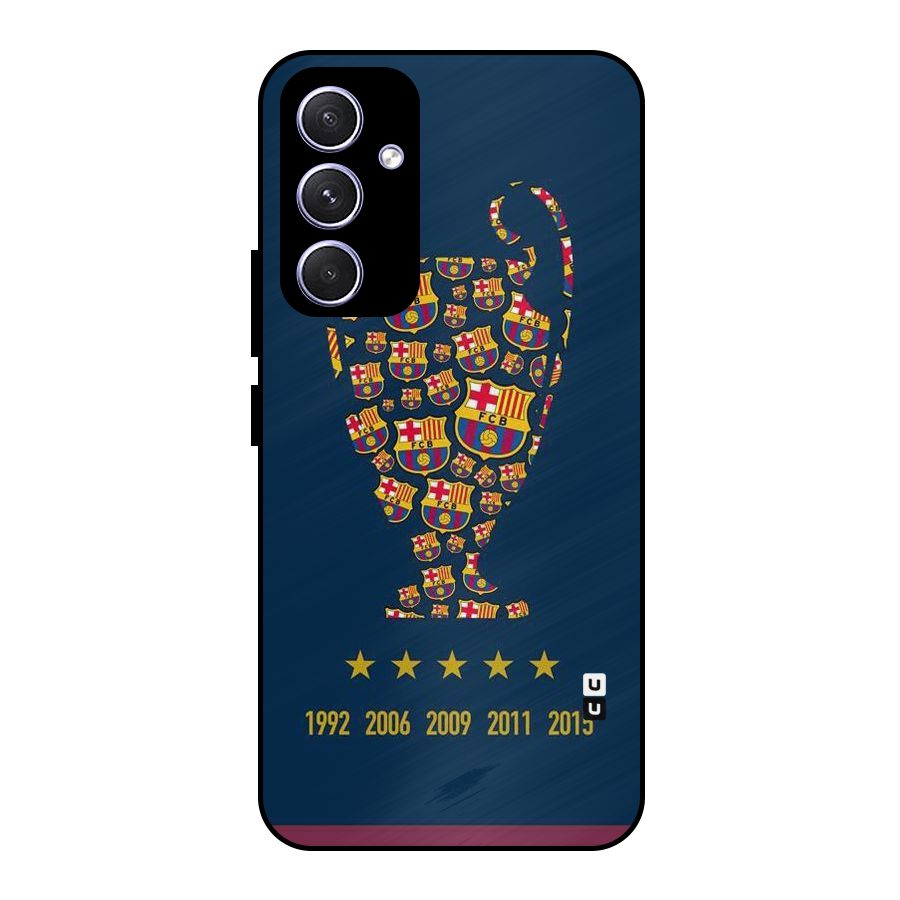 Trophy Team Metal Back Case for Galaxy A54