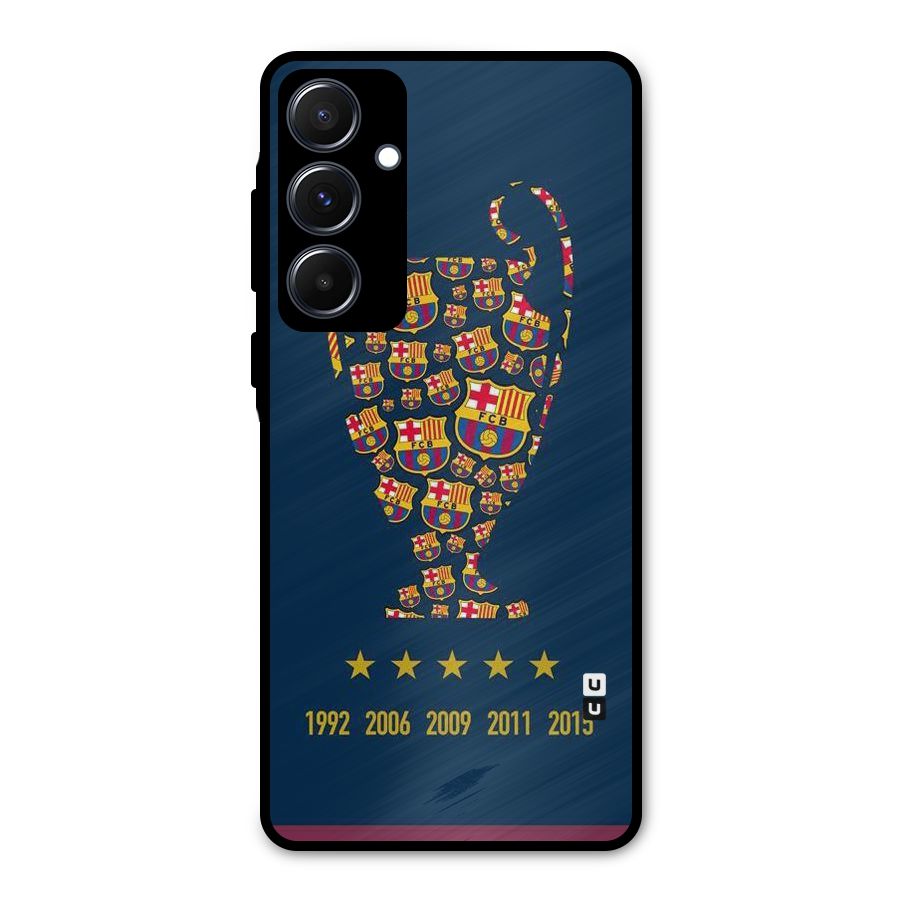 Trophy Team Metal Back Case for Galaxy A55
