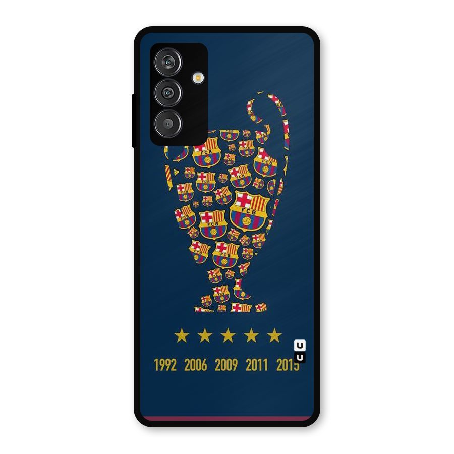 Trophy Team Metal Back Case for Galaxy F13