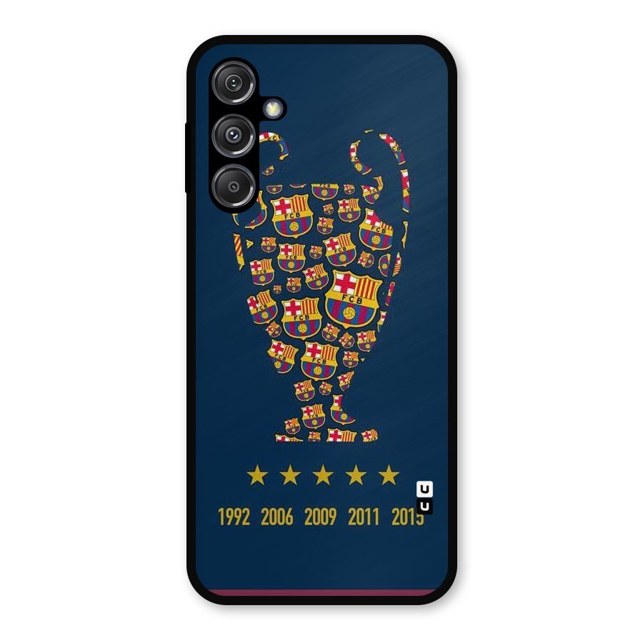 Trophy Team Metal Back Case for Galaxy M34 5G