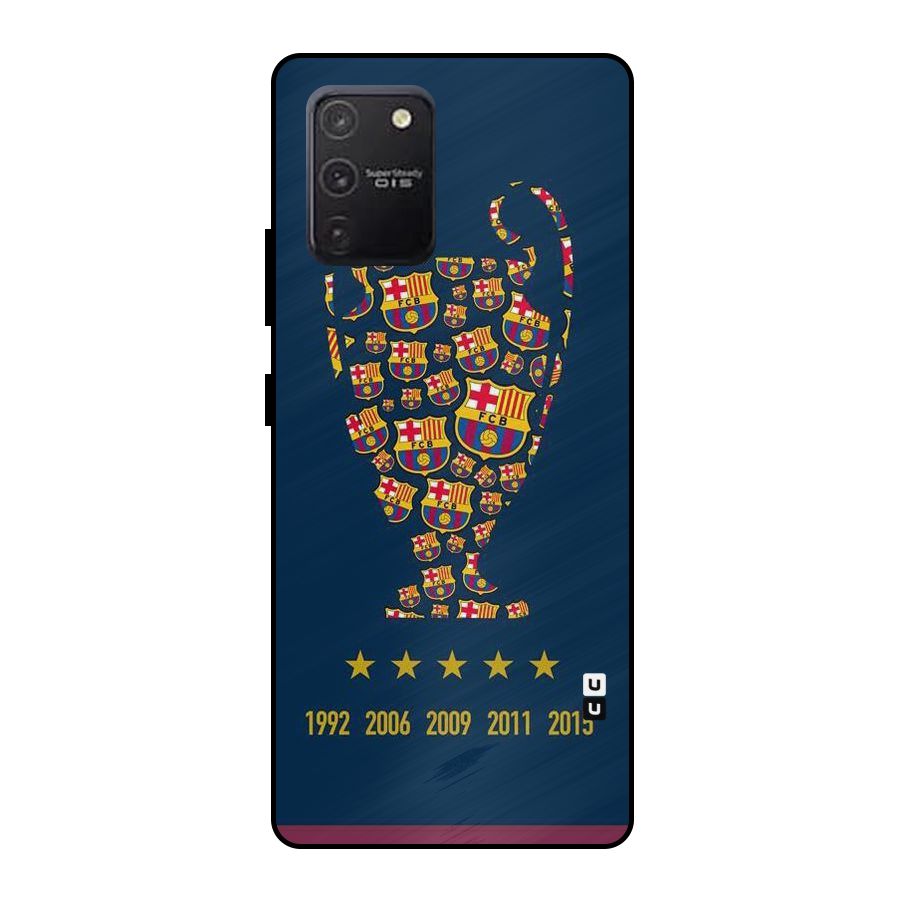 Trophy Team Metal Back Case for Galaxy S10 Lite