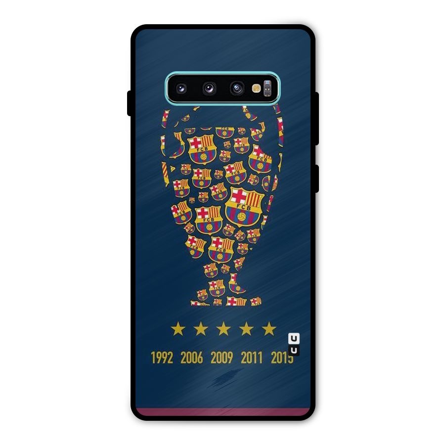 Trophy Team Metal Back Case for Galaxy S10 Plus