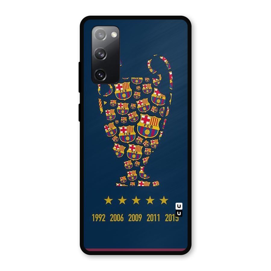 Trophy Team Metal Back Case for Galaxy S20 FE
