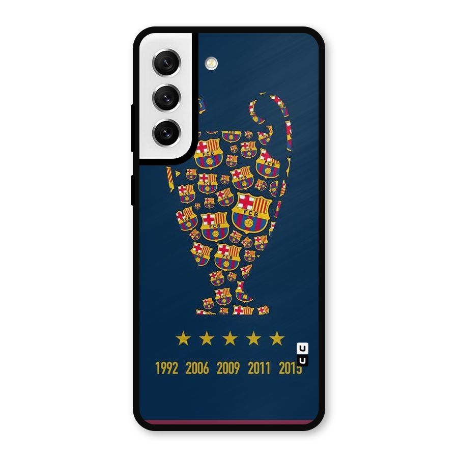 Trophy Team Metal Back Case for Galaxy S21 FE 5G