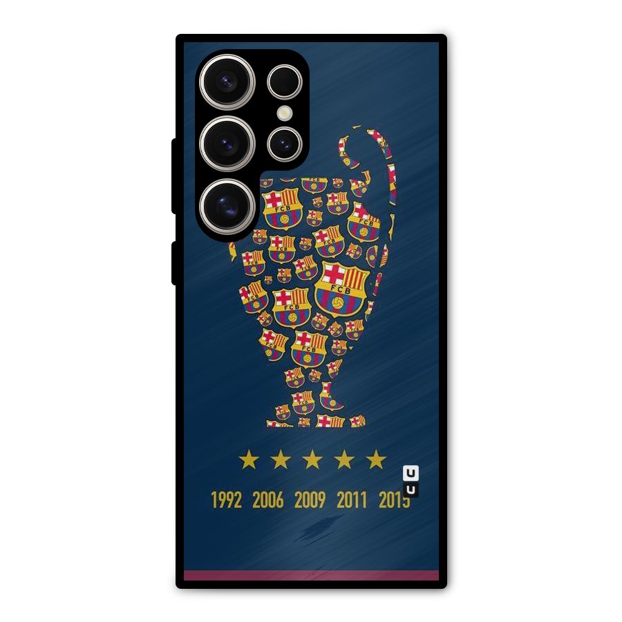 Trophy Team Metal Back Case for Galaxy S24 Ultra