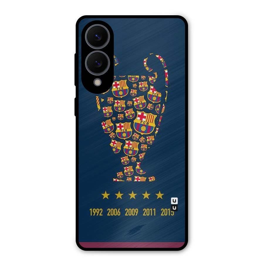 Trophy Team Metal Back Case for Galaxy S25 Edge