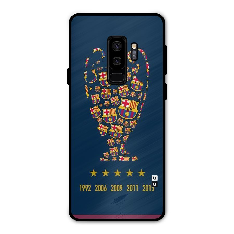 Trophy Team Metal Back Case for Galaxy S9 Plus