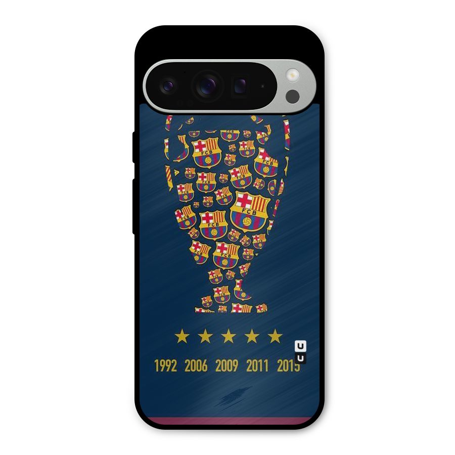 Trophy Team Metal Back Case for Google Pixel 9 Pro XL
