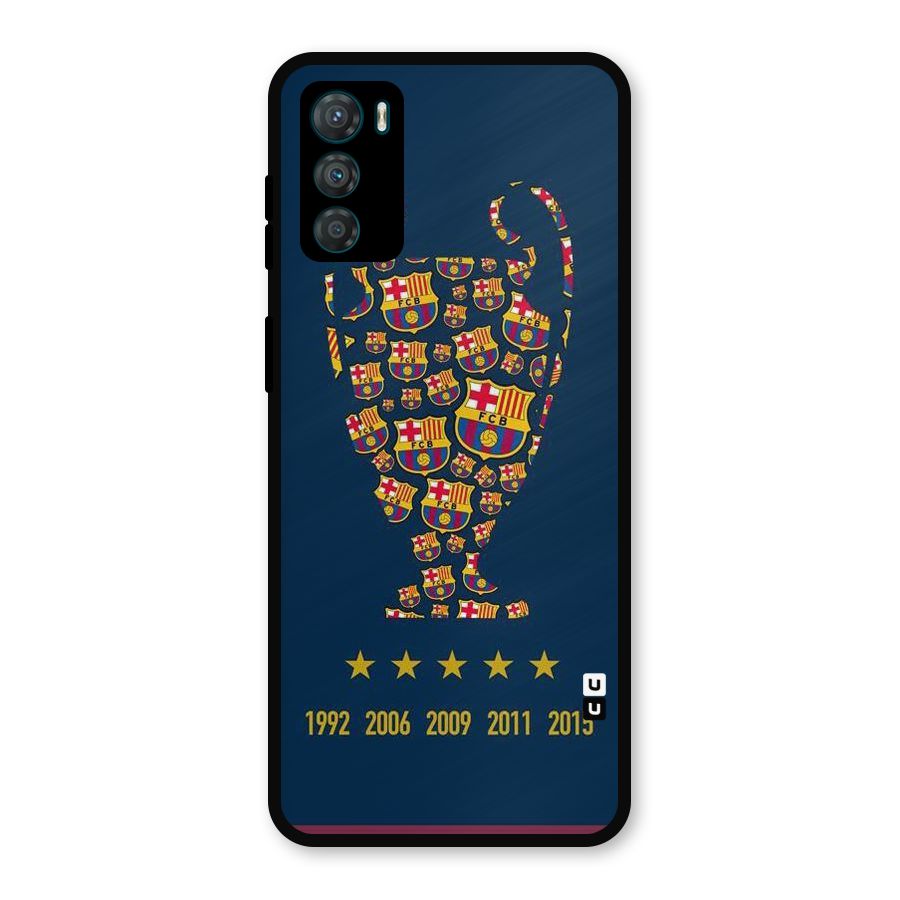 Trophy Team Metal Back Case for Moto G42