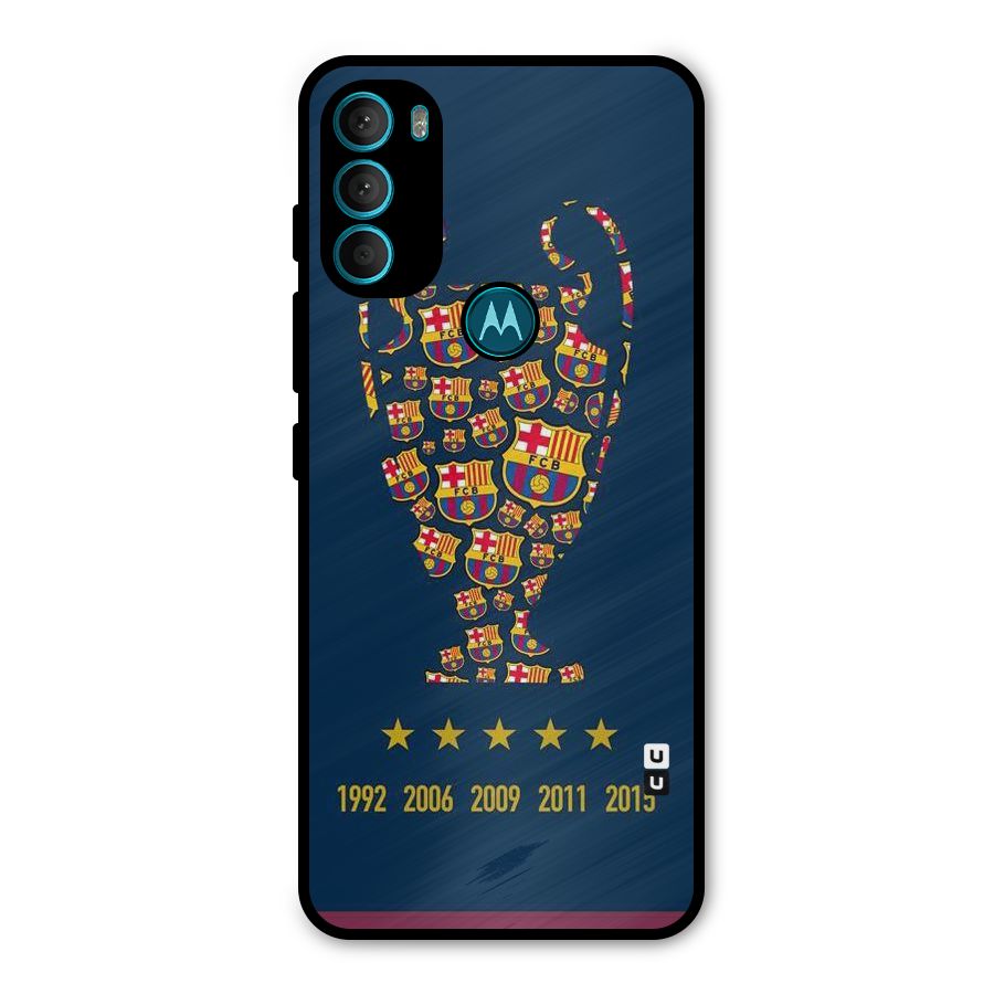 Trophy Team Metal Back Case for Moto G71 5G