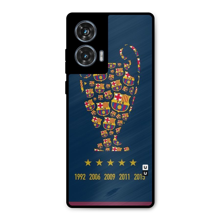 Trophy Team Metal Back Case for Motorola G96