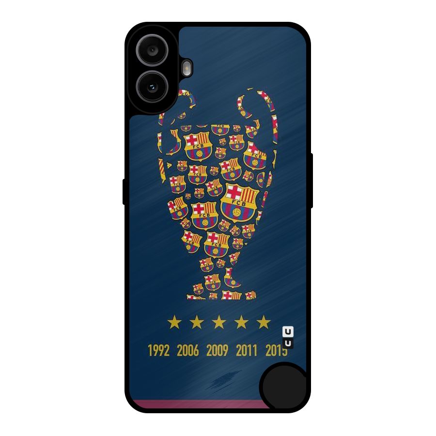 Trophy Team Metal Back Case for Nothing CMF Phone 1