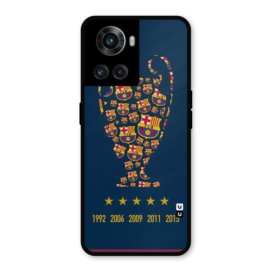 Trophy Team Metal Back Case for OnePlus 10R