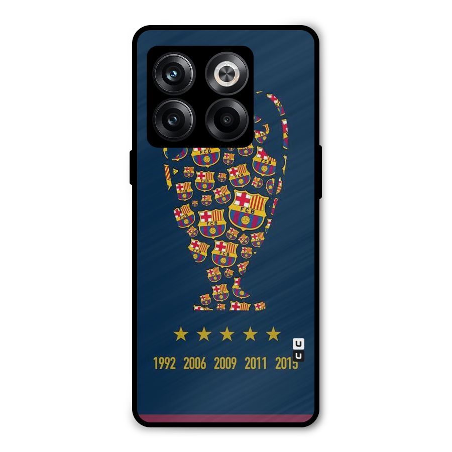 Trophy Team Metal Back Case for OnePlus 10T