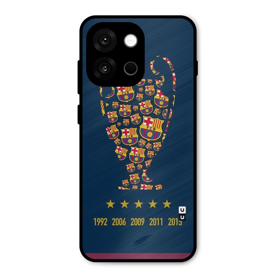 Trophy Team Metal Back Case for OnePlus 13s