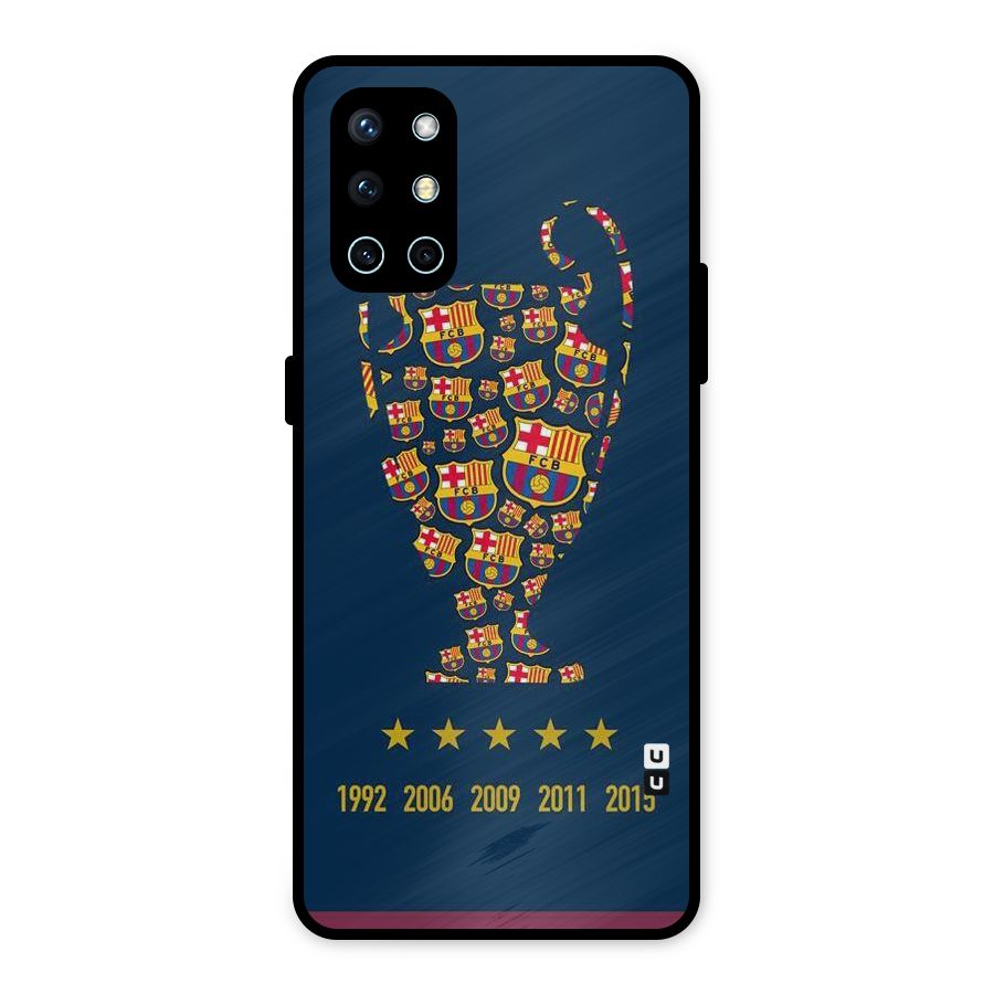 Trophy Team Metal Back Case for OnePlus 9R