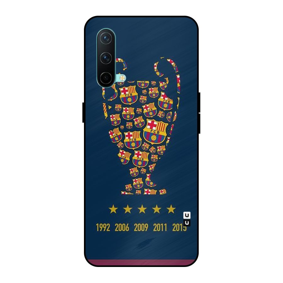 Trophy Team Metal Back Case for OnePlus Nord CE 5G