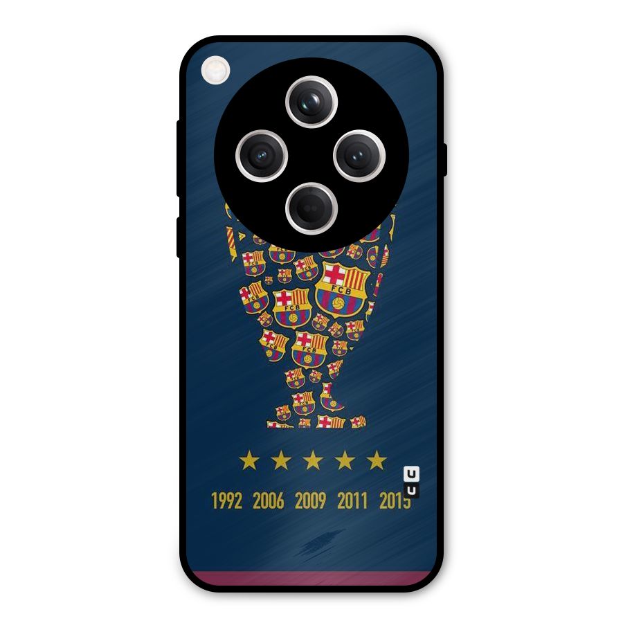Trophy Team Metal Back Case for Oppo Find X8