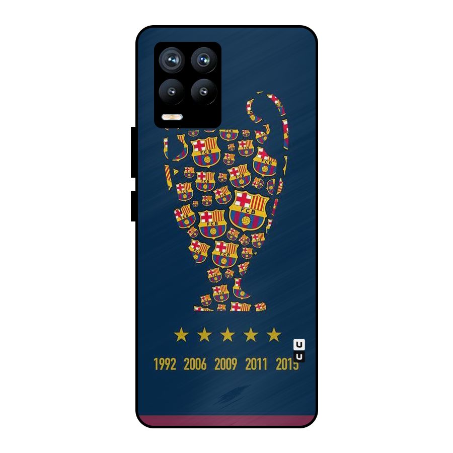 Trophy Team Metal Back Case for Realme 8 Pro