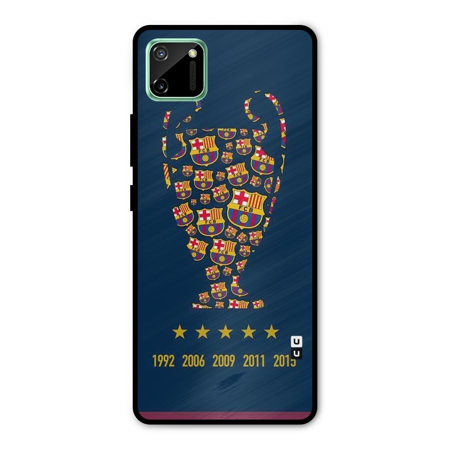 Trophy Team Metal Back Case for Realme C11