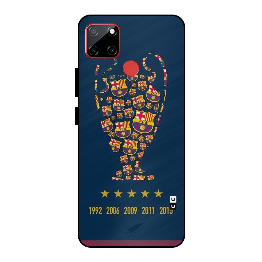 Trophy Team Metal Back Case for Realme C12