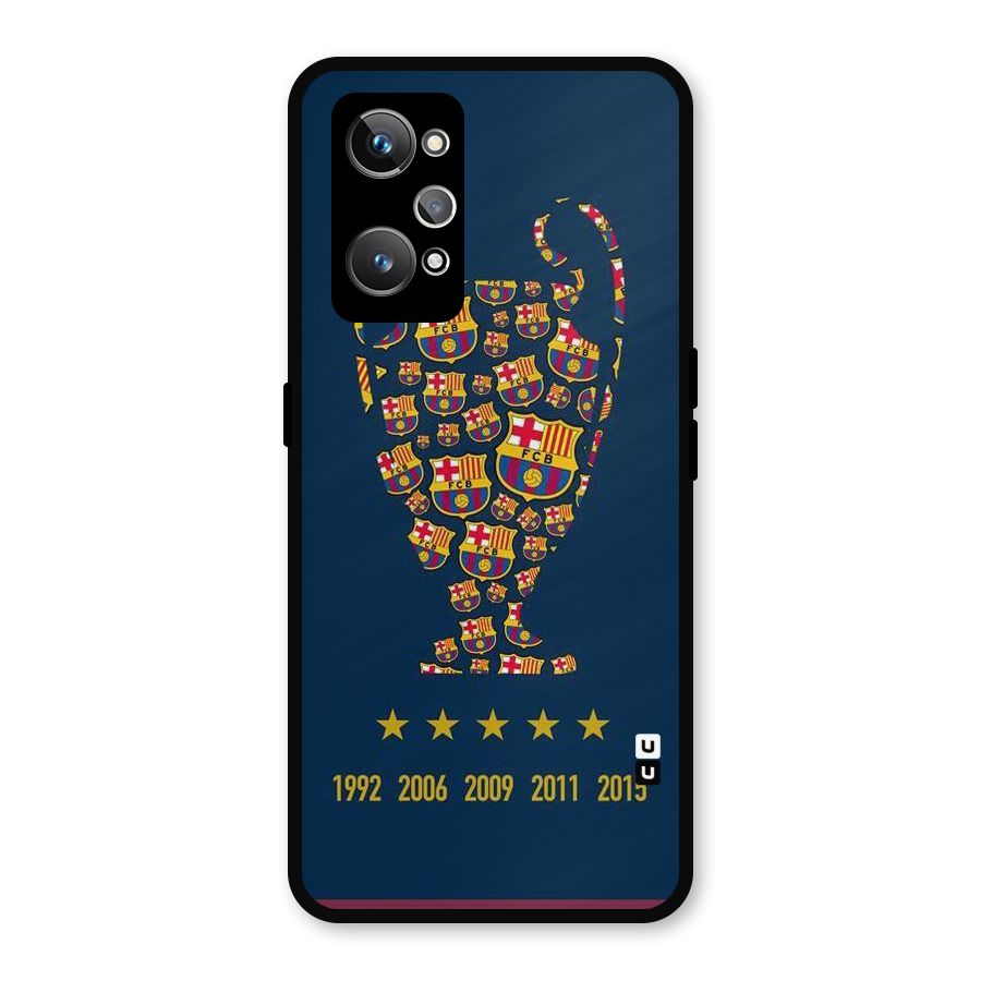 Trophy Team Metal Back Case for Realme GT 2
