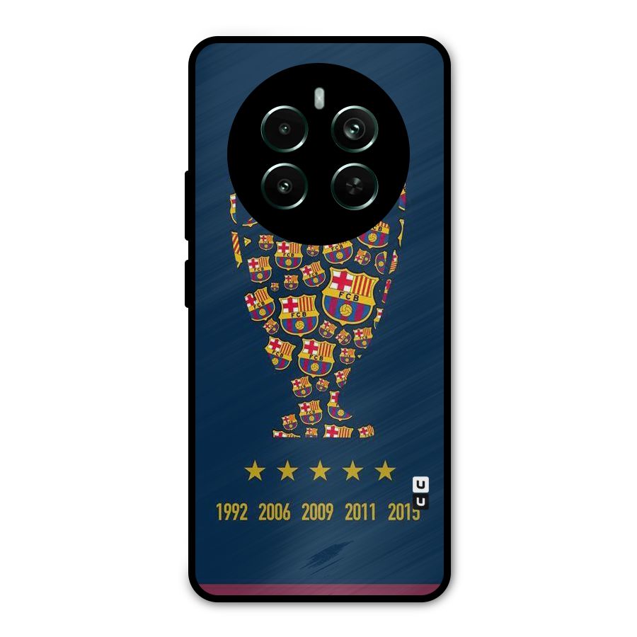 Trophy Team Metal Back Case for Realme Narzo 70 Pro