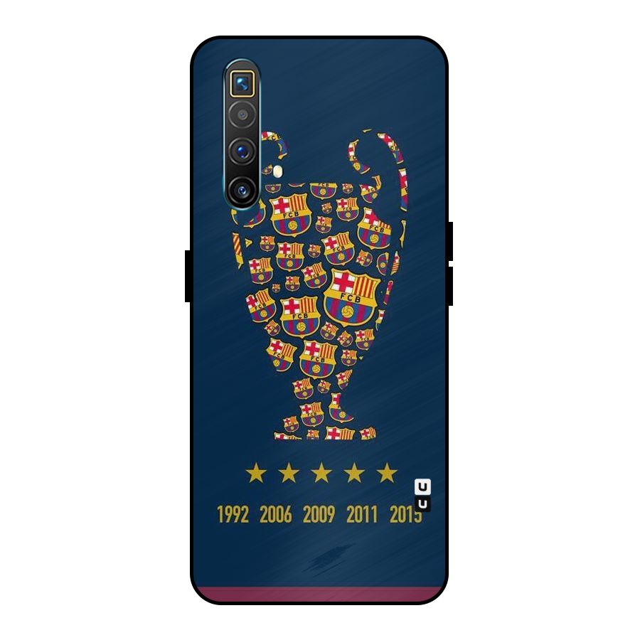 Trophy Team Metal Back Case for Realme X3 SuperZoom