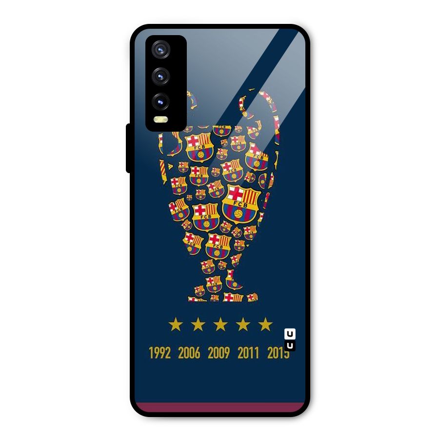 Trophy Team Metal Back Case for Vivo Y20g