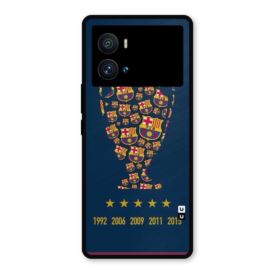Trophy Team Metal Back Case for iQOO 9 Pro