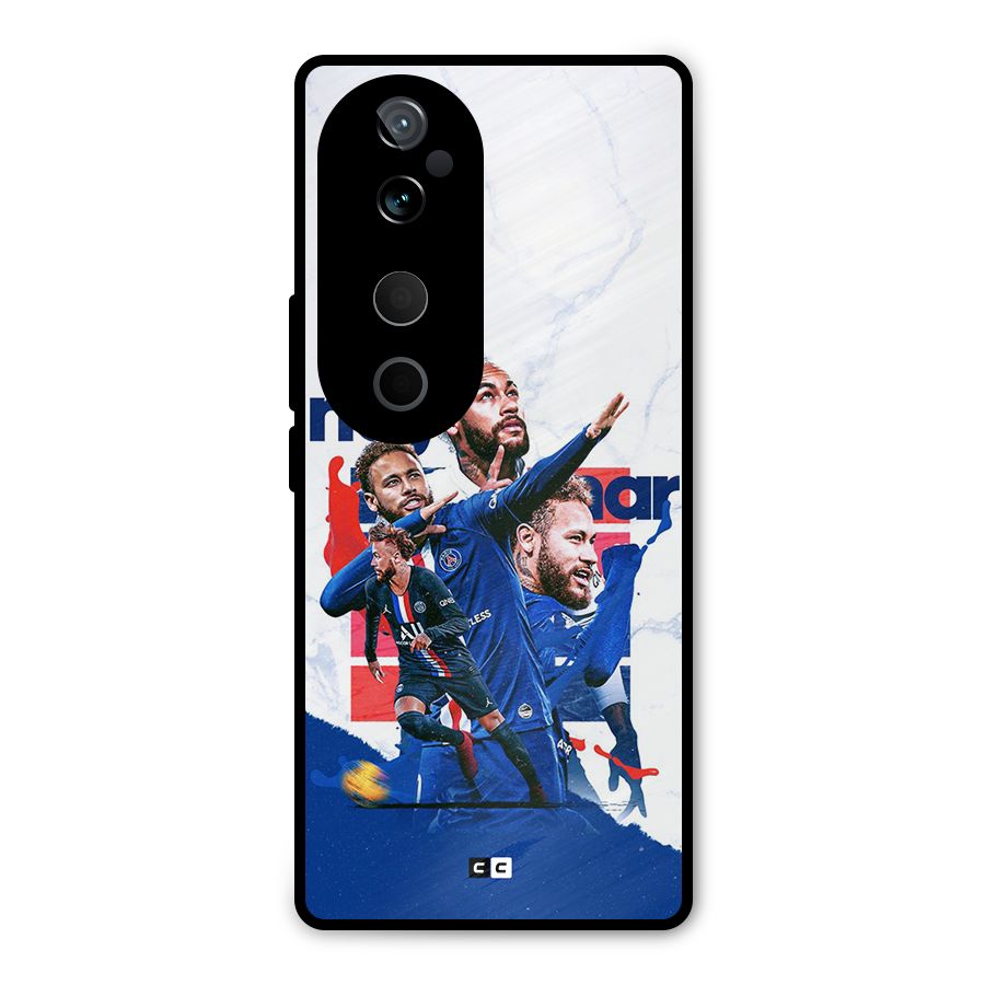 Tropical Sensation Metal Back Case for Vivo T3 Ultra