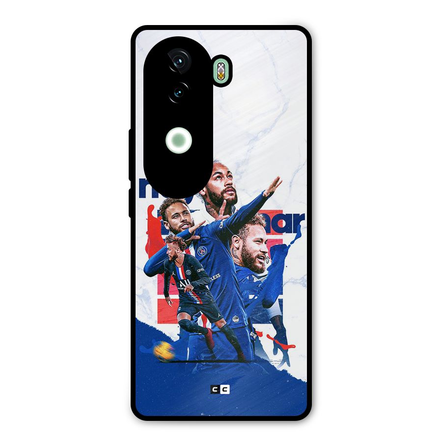 Tropical Sensation Metal Back Case for iQOO Z9s