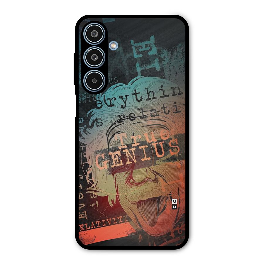 True Genius Metal Back Case for Galaxy M35
