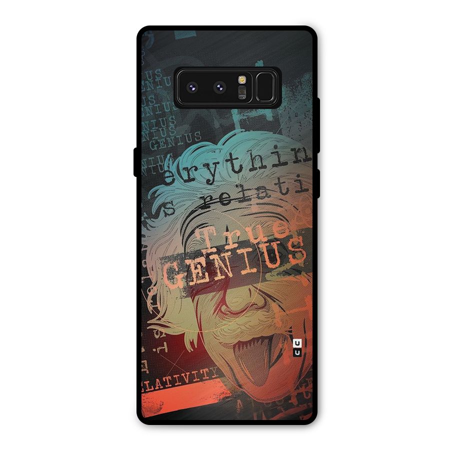 True Genius Metal Back Case for Galaxy Note 8