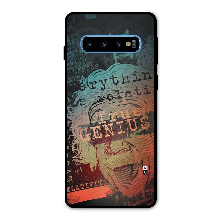 True Genius Metal Back Case for Galaxy S10