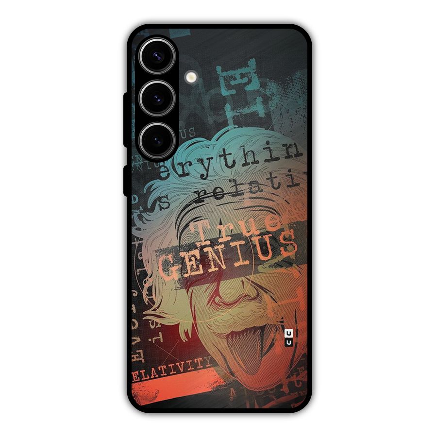 True Genius Metal Back Case for Galaxy S24 Plus