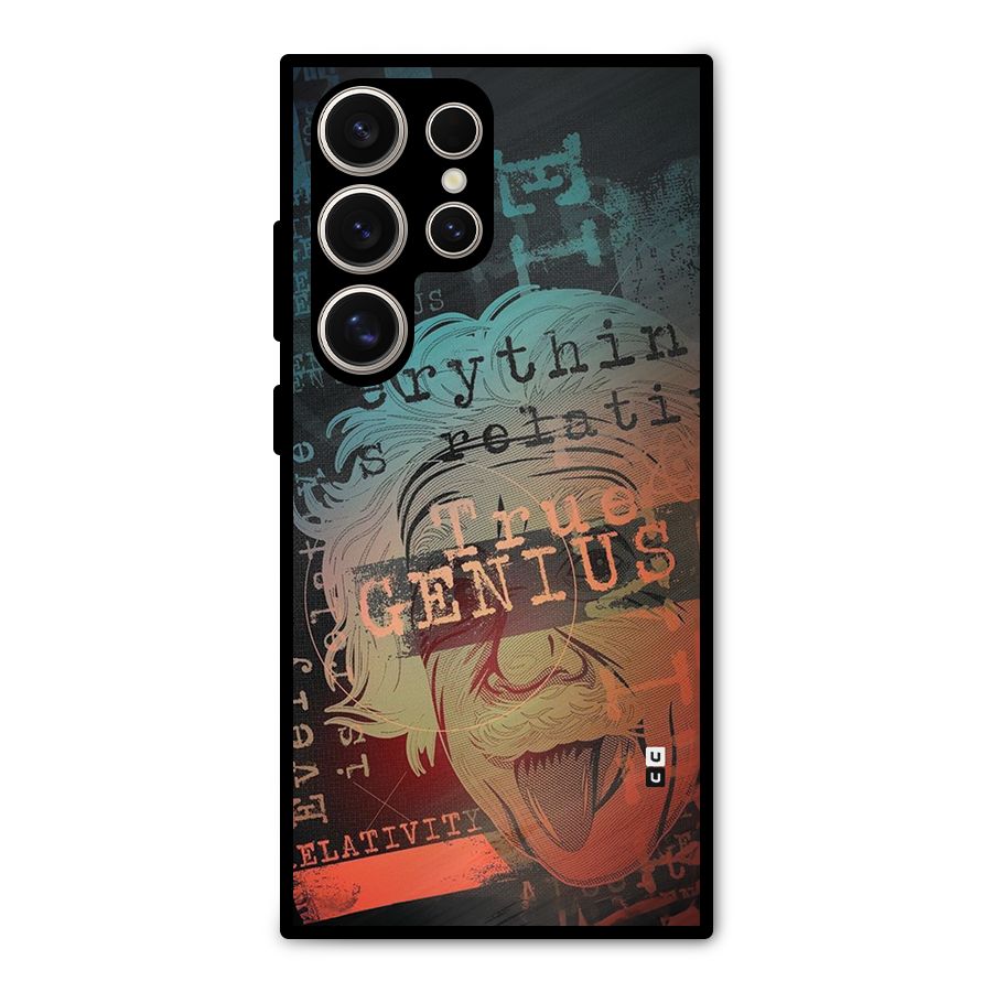 True Genius Metal Back Case for Galaxy S24 Ultra