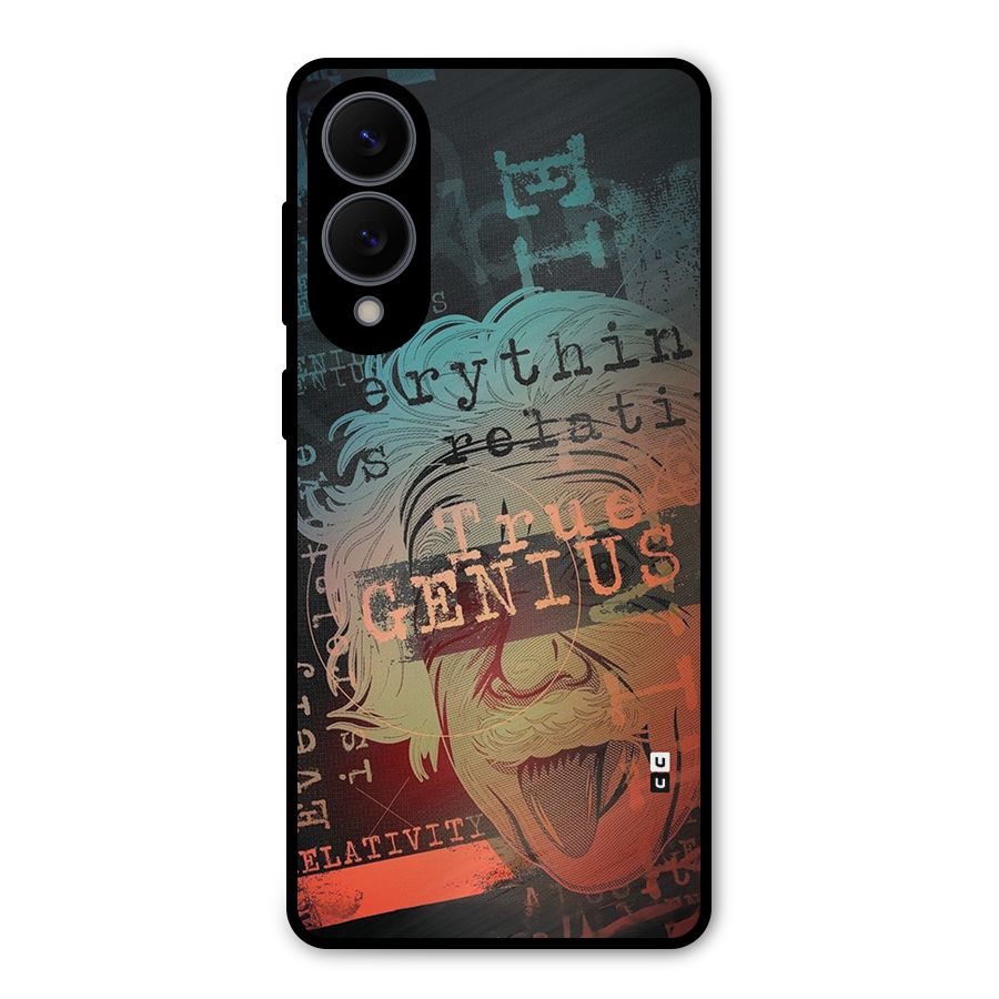 True Genius Metal Back Case for Galaxy S25 Edge