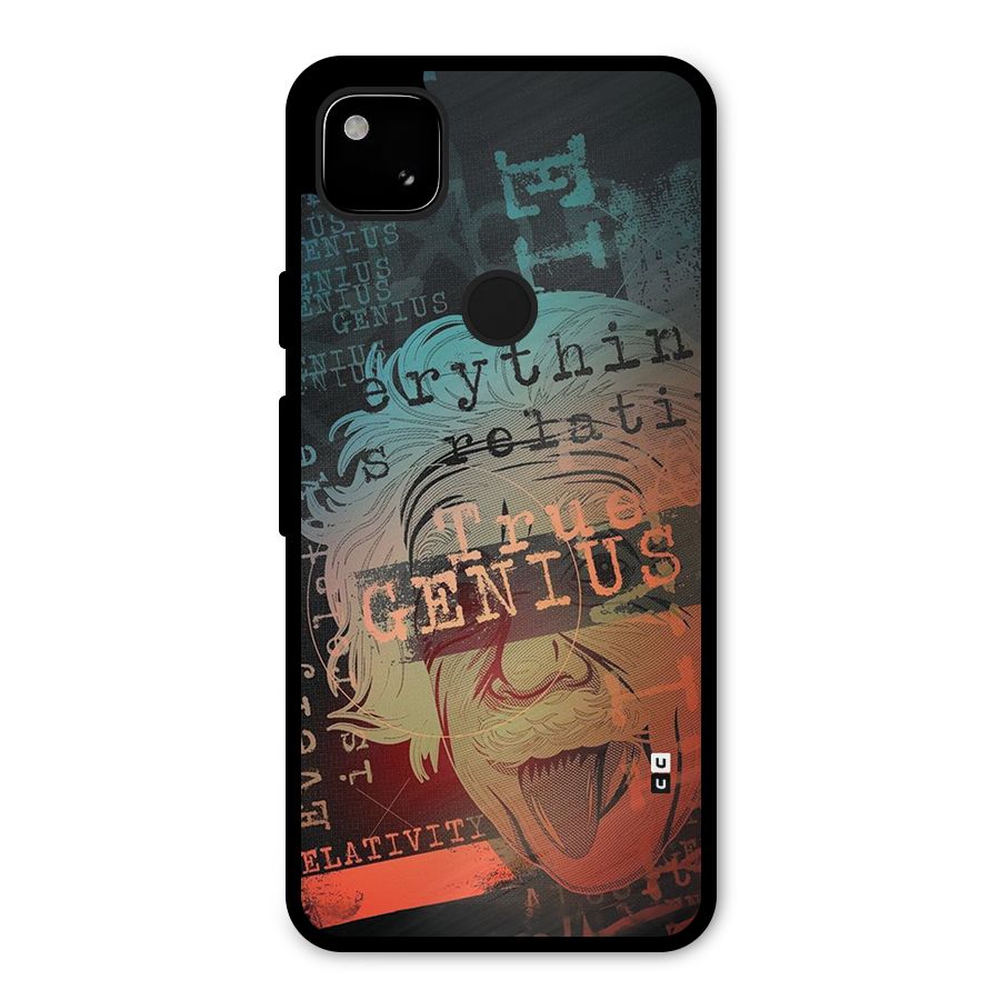 True Genius Metal Back Case for Google Pixel 4a