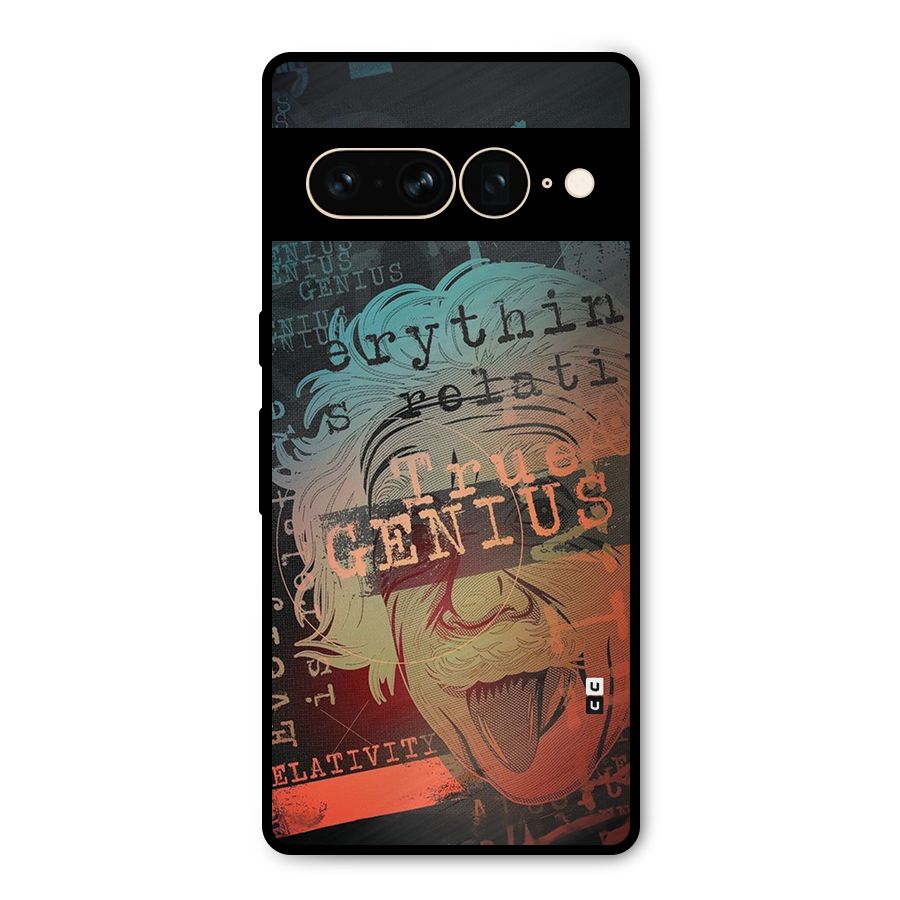 True Genius Metal Back Case for Google Pixel 7 Pro